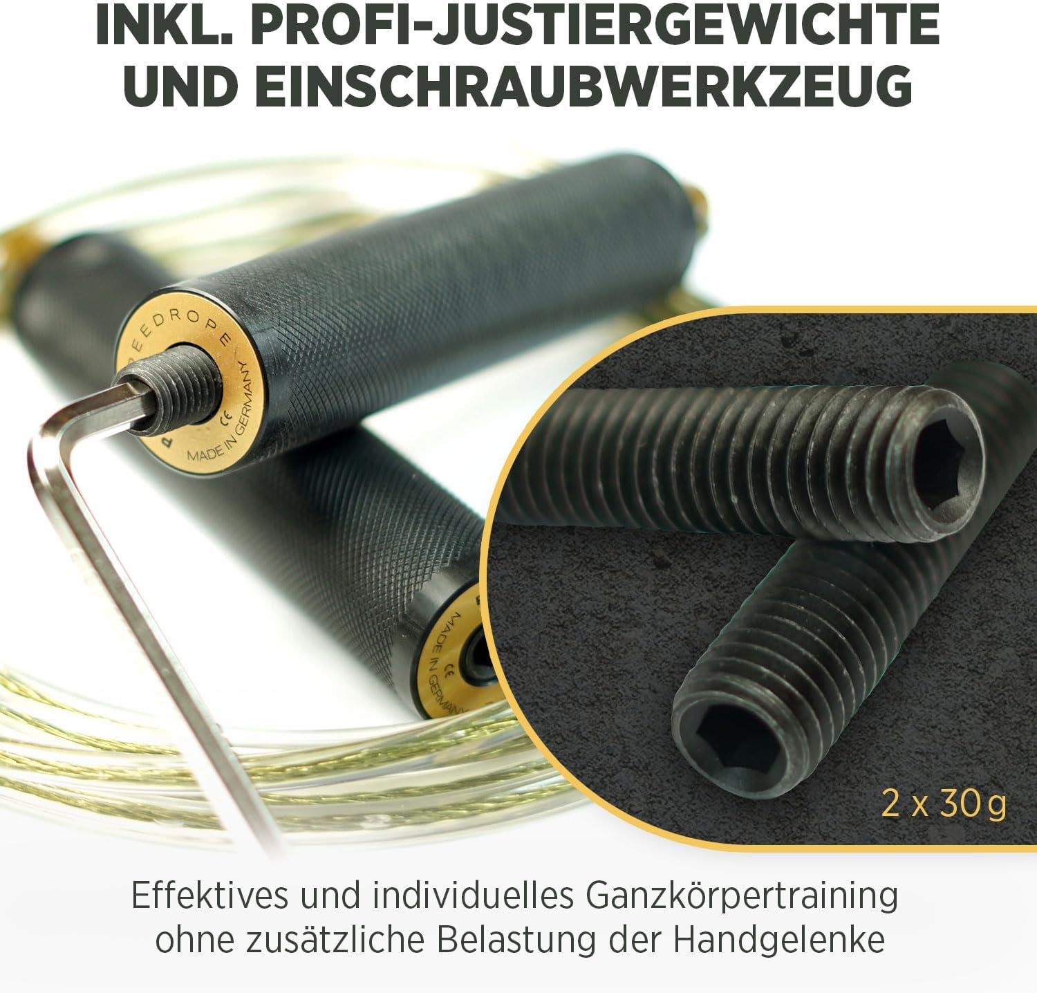 GOLD AI ELOX **Das Schwergewicht inkl. Gewichte**